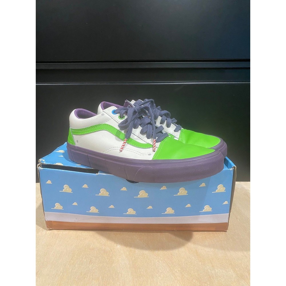 Vans Old Skool Toy Story Buzz Lightyear True White Sneakers
